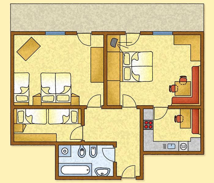 Prateria Residence Bannwald חדר תמונה